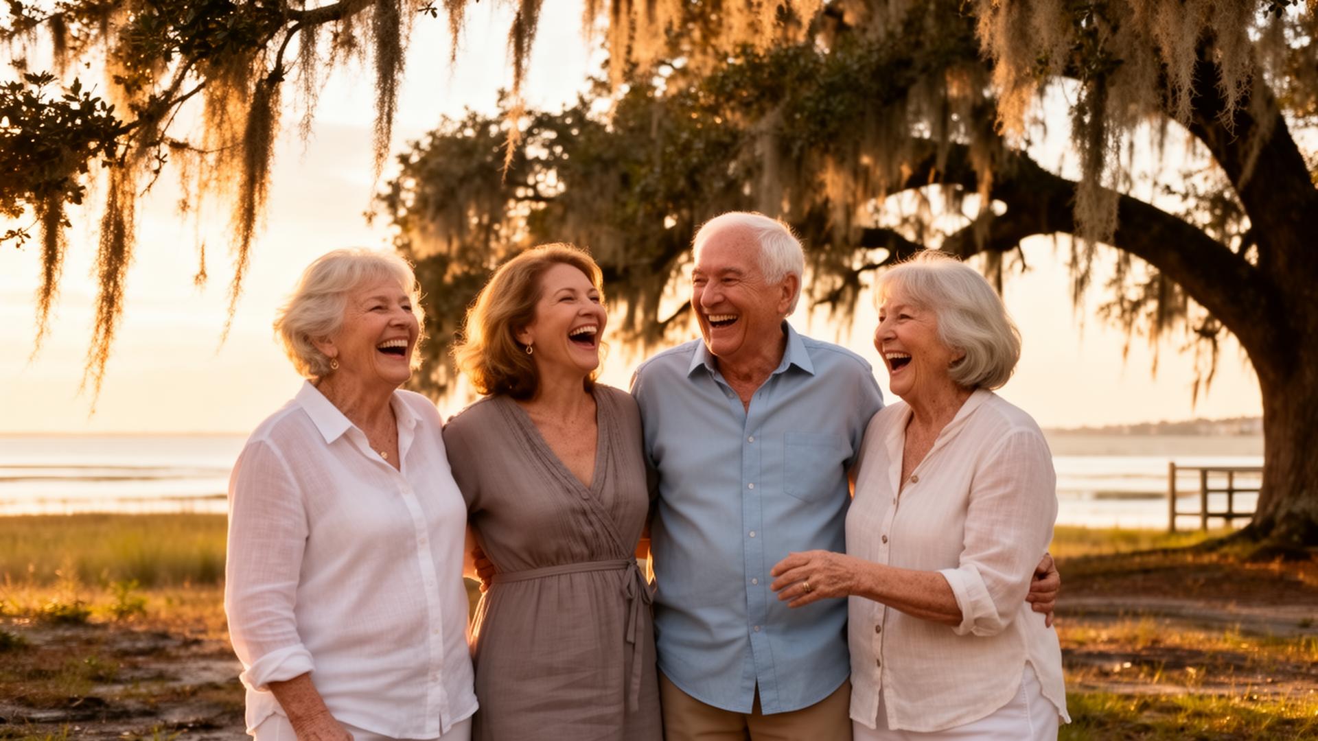 Multi-generational family in Mt. Pleasant