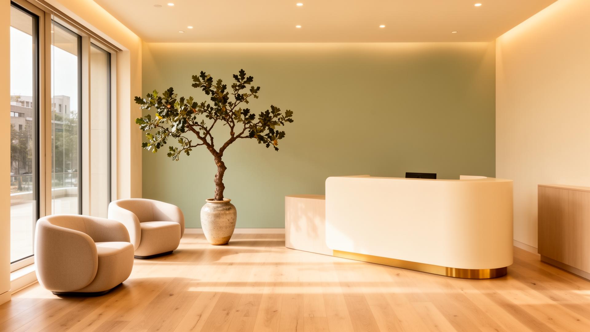 Smiling Oak Dentistry reception area